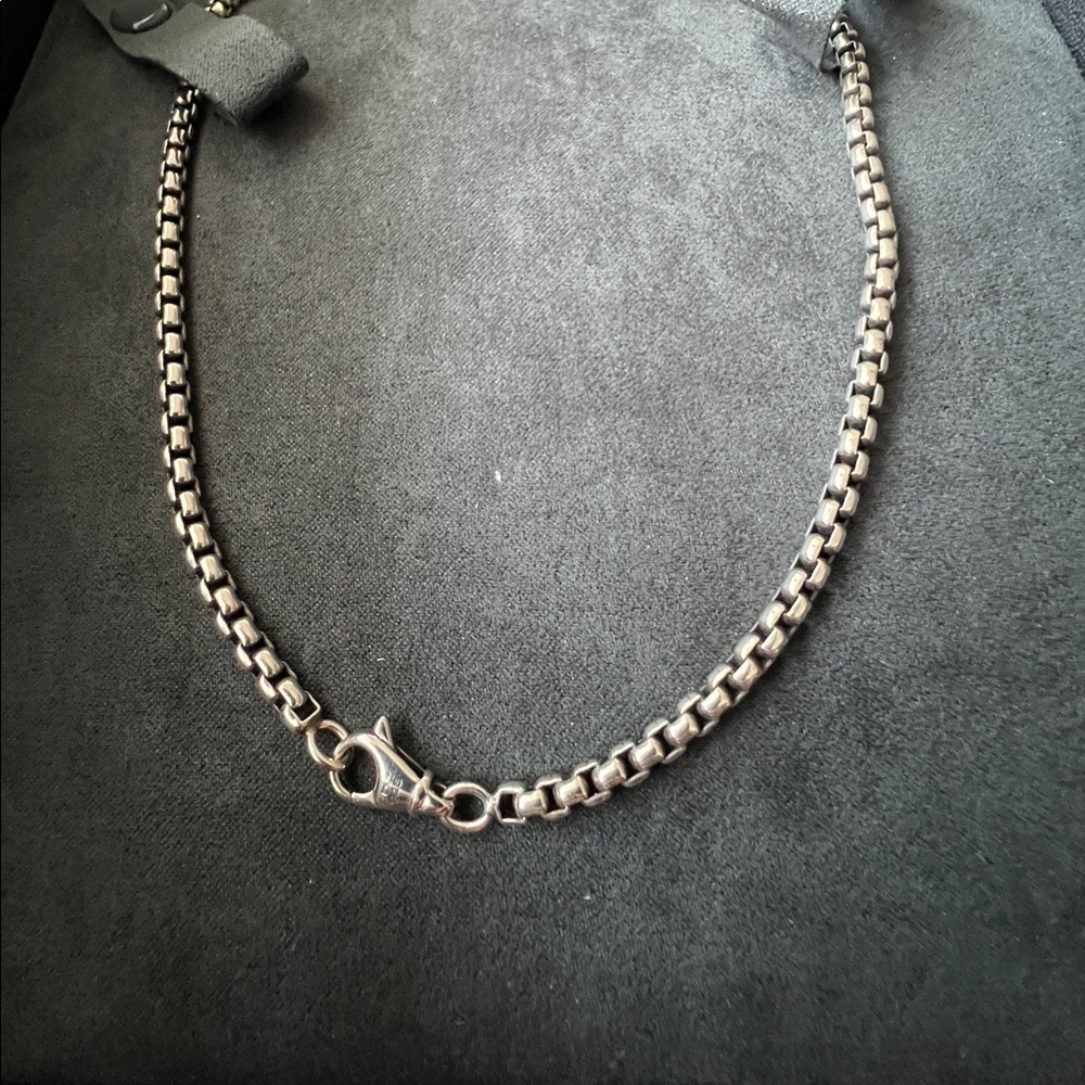 David Yurman Box Chain Necklace 3.6mm 20”